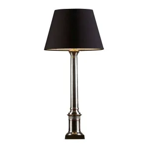 Wiltshire Table Lamp Base Antique Silver by Florabelle Living, a Table & Bedside Lamps for sale on Style Sourcebook