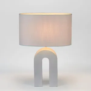 Yuka Lamp Large White by Florabelle Living, a Table & Bedside Lamps for sale on Style Sourcebook