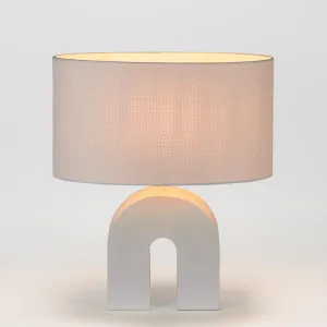 Yuka Lamp Small White by Florabelle Living, a Table & Bedside Lamps for sale on Style Sourcebook