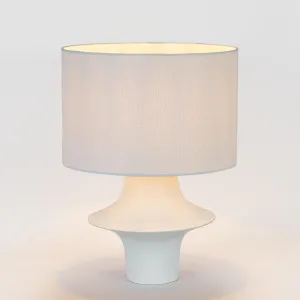 Tyler Lamp Small White by Florabelle Living, a Table & Bedside Lamps for sale on Style Sourcebook