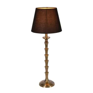 Jordan Table Lamp Base Antique Brass by Florabelle Living, a Table & Bedside Lamps for sale on Style Sourcebook