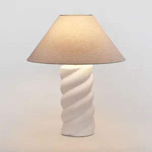 Twist Column Lamp & Shade by Florabelle Living, a Table & Bedside Lamps for sale on Style Sourcebook