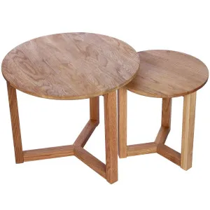Oslo Set Of 2 Side Tables Lacquered Finish by Florabelle Living, a Coffee Table for sale on Style Sourcebook