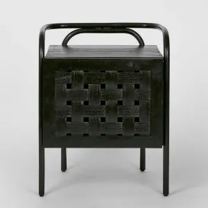 Weave Bedside Black by Florabelle Living, a Coffee Table for sale on Style Sourcebook
