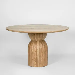 Olive Dining Table Round 120 Natural by Florabelle Living, a Coffee Table for sale on Style Sourcebook