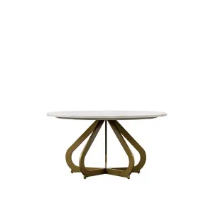 Moorgate Coffee Table Gold by Florabelle Living, a Coffee Table for sale on Style Sourcebook
