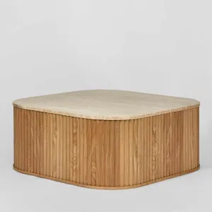 Travertine Oak Coffee Table by Florabelle Living, a Coffee Table for sale on Style Sourcebook