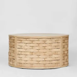 Weave Coffee Table Natural by Florabelle Living, a Coffee Table for sale on Style Sourcebook