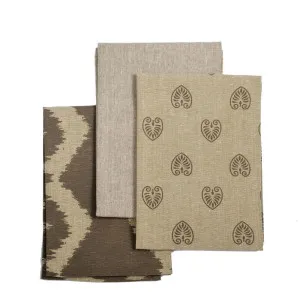 Tea Towel Pack Set Of 3 Charcoal by Florabelle Living, a Tea Towels for sale on Style Sourcebook