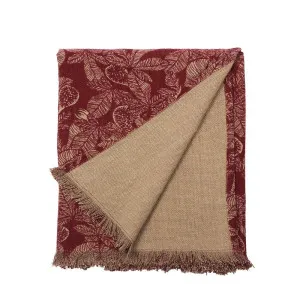 Fig Tree Throw Ruby by Florabelle Living, a Throws for sale on Style Sourcebook