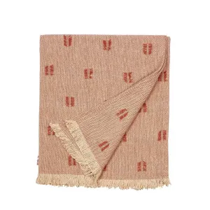 Tuft Style Throw Rose Dawn by Florabelle Living, a Throws for sale on Style Sourcebook