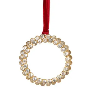 Bulgere Diamante Eternal Ornament Gold by Florabelle Living, a Christmas for sale on Style Sourcebook