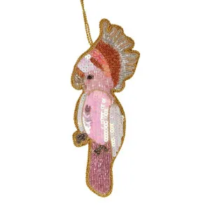 Galah Sequin Hanging Decoration by Florabelle Living, a Christmas for sale on Style Sourcebook