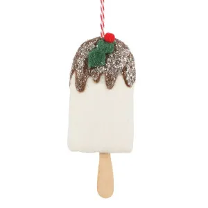 Mervelle Felt Ice Cream Hanging Tree Ornament Brown by Florabelle Living, a Christmas for sale on Style Sourcebook
