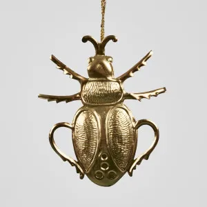 Scarab Hanging Beetle Decoration by Florabelle Living, a Christmas for sale on Style Sourcebook