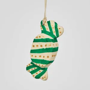 Mache Green Lolly Hanging Ornament by Florabelle Living, a Christmas for sale on Style Sourcebook