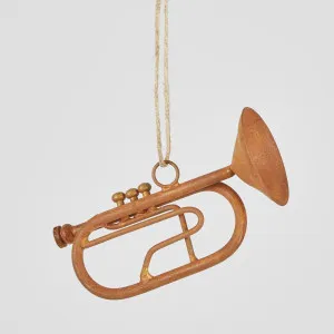 Rundle Trumpet Hanging Ornament by Florabelle Living, a Christmas for sale on Style Sourcebook