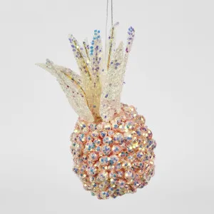 Shimmer Hanging Pineapple Pink by Florabelle Living, a Christmas for sale on Style Sourcebook