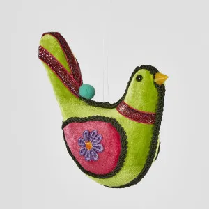 Powers Funky Hanging Bird Green by Florabelle Living, a Christmas for sale on Style Sourcebook