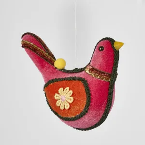 Powers Funky Hanging Bird Pink by Florabelle Living, a Christmas for sale on Style Sourcebook
