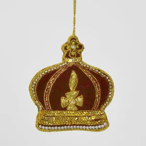 Royale Crown Hanging Ornament by Florabelle Living, a Christmas for sale on Style Sourcebook