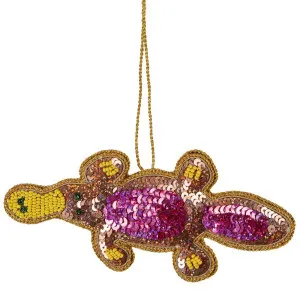 Platypus Sequin Hanging Decoration by Florabelle Living, a Christmas for sale on Style Sourcebook