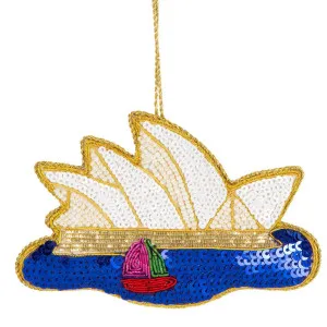 Opera House Sequin Tree Decoration by Florabelle Living, a Christmas for sale on Style Sourcebook