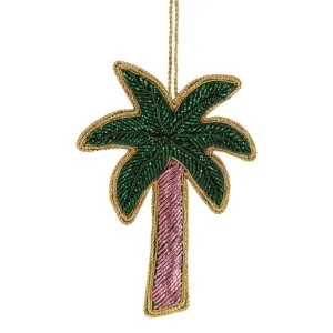 Brissie Palm Tree Hanging Tree Decoration by Florabelle Living, a Christmas for sale on Style Sourcebook