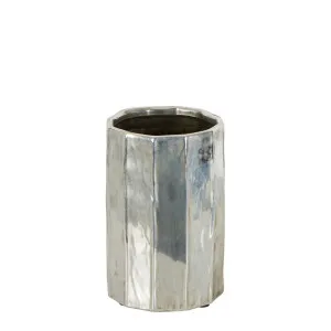 Chloe Silver Vase Small by Florabelle Living, a Vases & Jars for sale on Style Sourcebook
