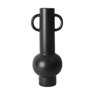 Jarman Ceramic Vase Black by Florabelle Living, a Vases & Jars for sale on Style Sourcebook