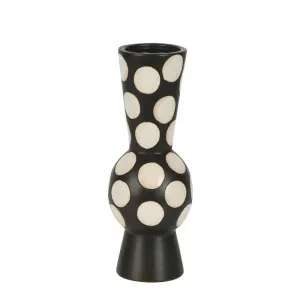 Polka Ceramic Vase Medium by Florabelle Living, a Vases & Jars for sale on Style Sourcebook