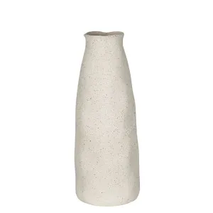 Tuba Ceramic Vase Large White by Florabelle Living, a Vases & Jars for sale on Style Sourcebook