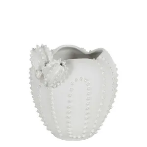 Western Cactus Ceramic Vase White by Florabelle Living, a Vases & Jars for sale on Style Sourcebook