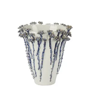 Jardin Vase Medium Blue by Florabelle Living, a Vases & Jars for sale on Style Sourcebook