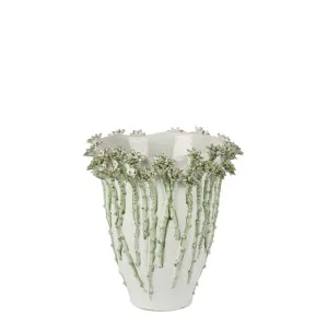 Jardin Vase Medium Green by Florabelle Living, a Vases & Jars for sale on Style Sourcebook