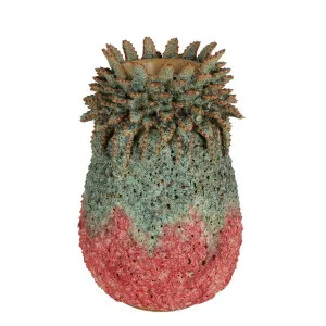 Pineapple Ceramic Vase Strawberry Pink by Florabelle Living, a Vases & Jars for sale on Style Sourcebook