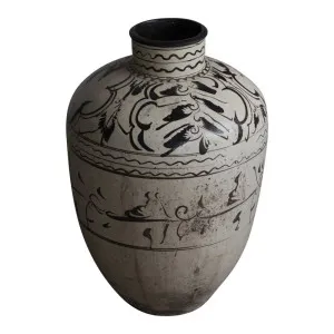 Xi'An 130 Year Old Terracotta Urn 90822 by Florabelle Living, a Vases & Jars for sale on Style Sourcebook