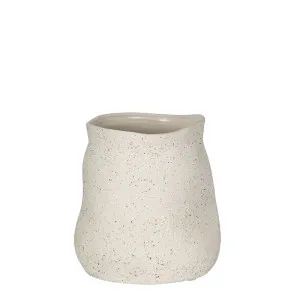 Tuba Ceramic Vase Small White by Florabelle Living, a Vases & Jars for sale on Style Sourcebook