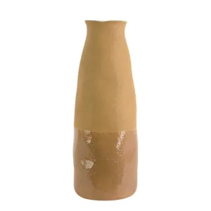 Tuba Ceramic Vase Large Ochre by Florabelle Living, a Vases & Jars for sale on Style Sourcebook