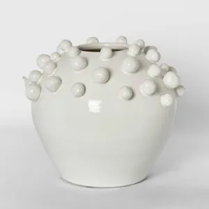 Frida Terracotta White Vase Large by Florabelle Living, a Vases & Jars for sale on Style Sourcebook