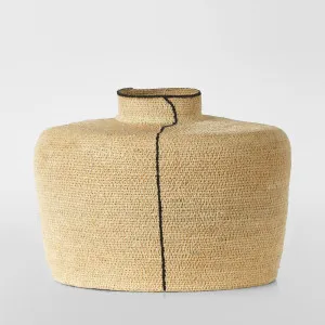 Hunch Woven Vase Natural by Florabelle Living, a Vases & Jars for sale on Style Sourcebook