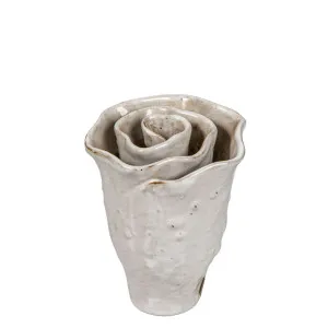 Rose Vase Small White by Florabelle Living, a Vases & Jars for sale on Style Sourcebook