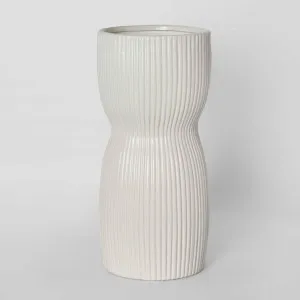 Austin Vase White Large by Florabelle Living, a Vases & Jars for sale on Style Sourcebook