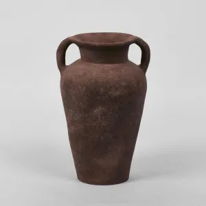 Novo Terracotta Urn Small Dark Brown by Florabelle Living, a Vases & Jars for sale on Style Sourcebook