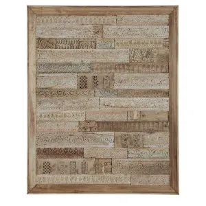 Jaipur Wooden Carved Panel Large by Florabelle Living, a Prints for sale on Style Sourcebook