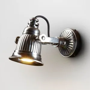 Caledonia Wall Light Silver by Florabelle Living, a Wall Lighting for sale on Style Sourcebook