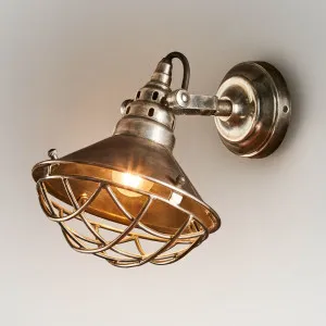 Twain Wall Light Silver by Florabelle Living, a Wall Lighting for sale on Style Sourcebook