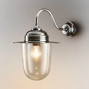 Stanmore Outdoor Wall Light Antique Silver by Florabelle Living, a Wall Lighting for sale on Style Sourcebook