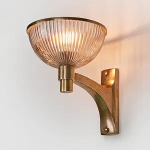 Astor Wall Light Brass by Florabelle Living, a Wall Lighting for sale on Style Sourcebook