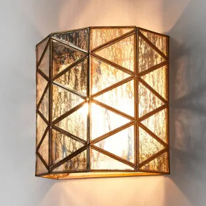 Butterworth Half Round Wall Light Antique Copper by Florabelle Living, a Wall Lighting for sale on Style Sourcebook